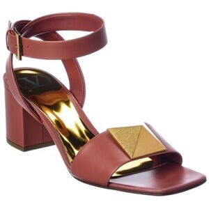 Valentino one stud ankle strip sandal